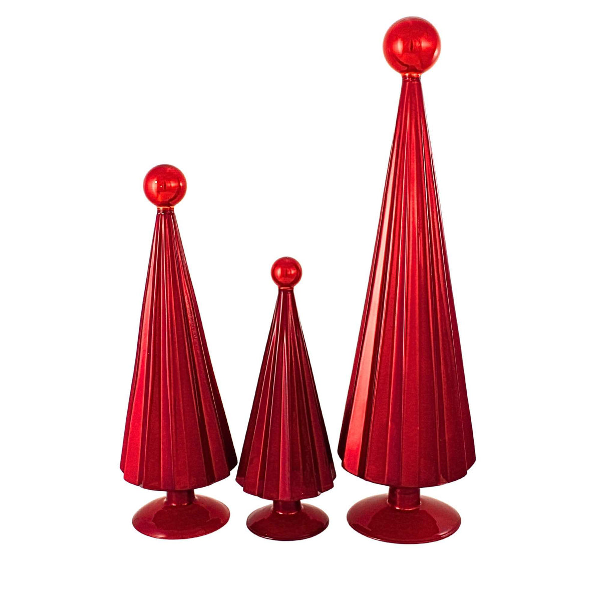 Cody Foster Pleated Tree Crimson Red - - SBKGifts.com