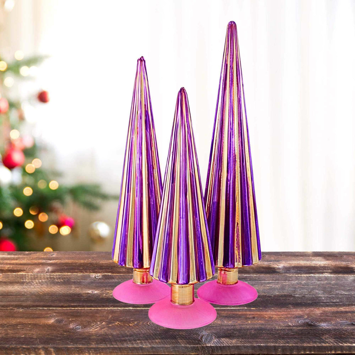 Cody Foster Pleated Tree Violet Copper - - SBKGifts.com