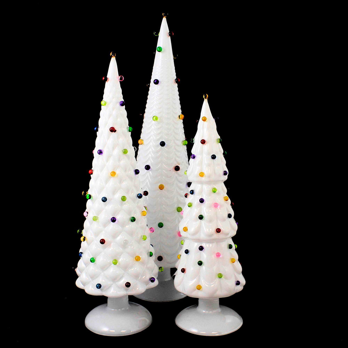 Sec65679 Bauble Tree Large White Set SECCD3227LW Seconds