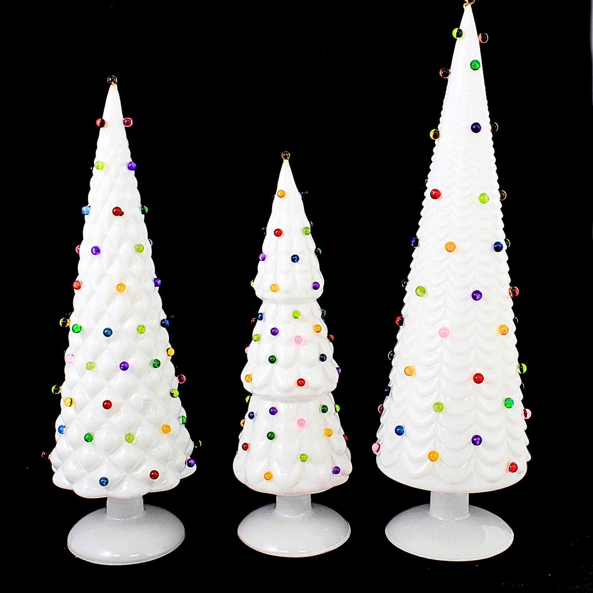 Cody Foster Bauble Tree Large White Set - - SBKGifts.com