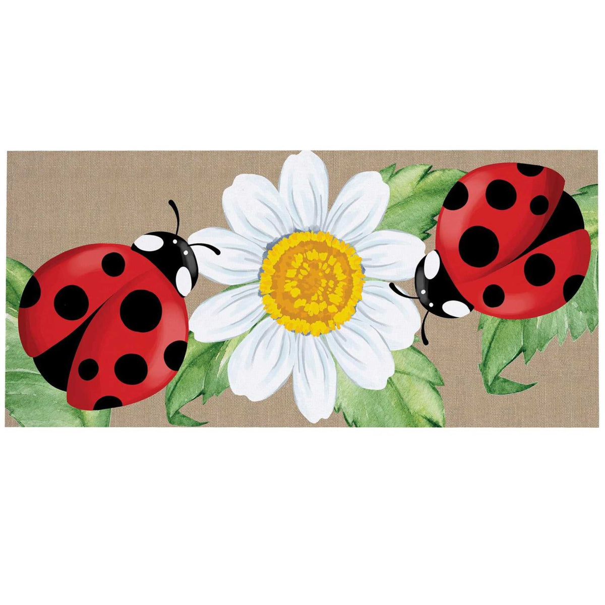 65685 Welcoming Ladybugs Sassafras Switch Mat SIMWHTMNM325