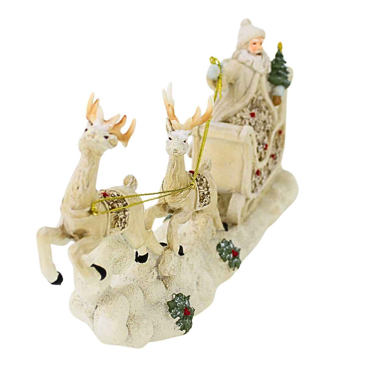 Roman Santa In Sleigh - - SBKGifts.com
