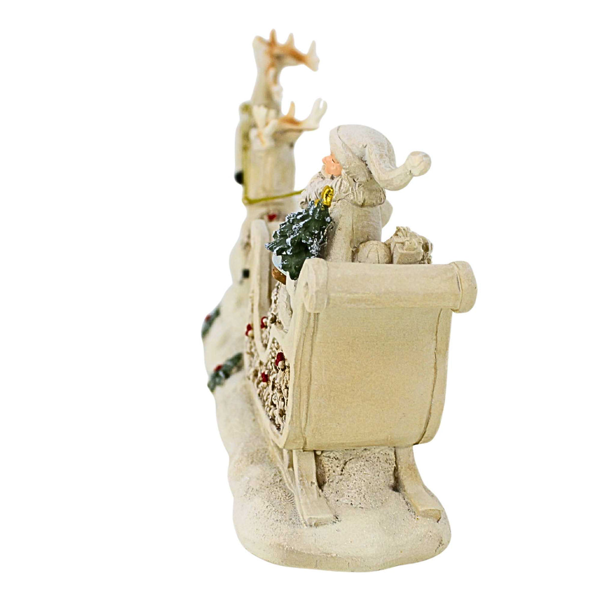 Roman Santa In Sleigh - - SBKGifts.com