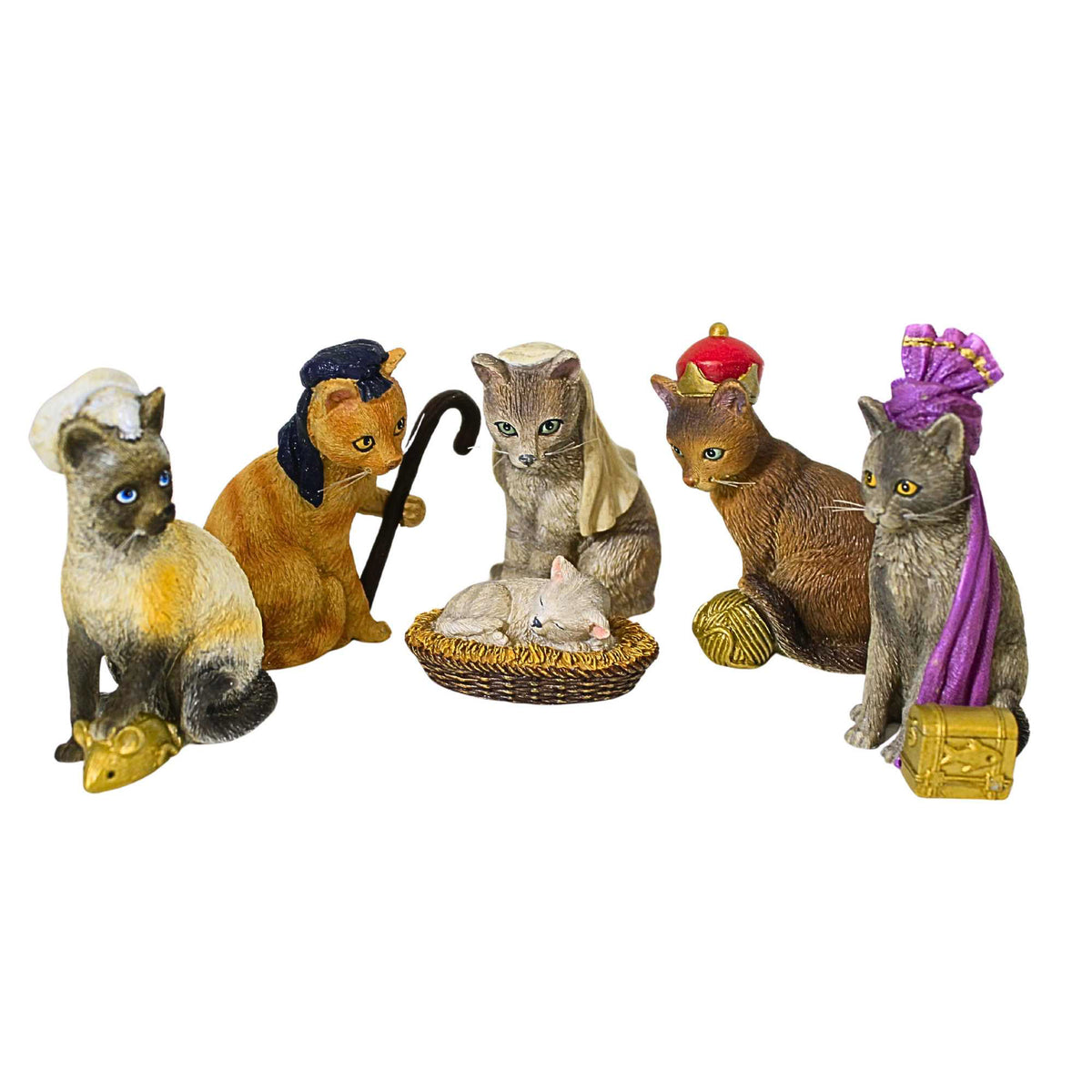 65703 Cat Pageant Crèche Set 134922