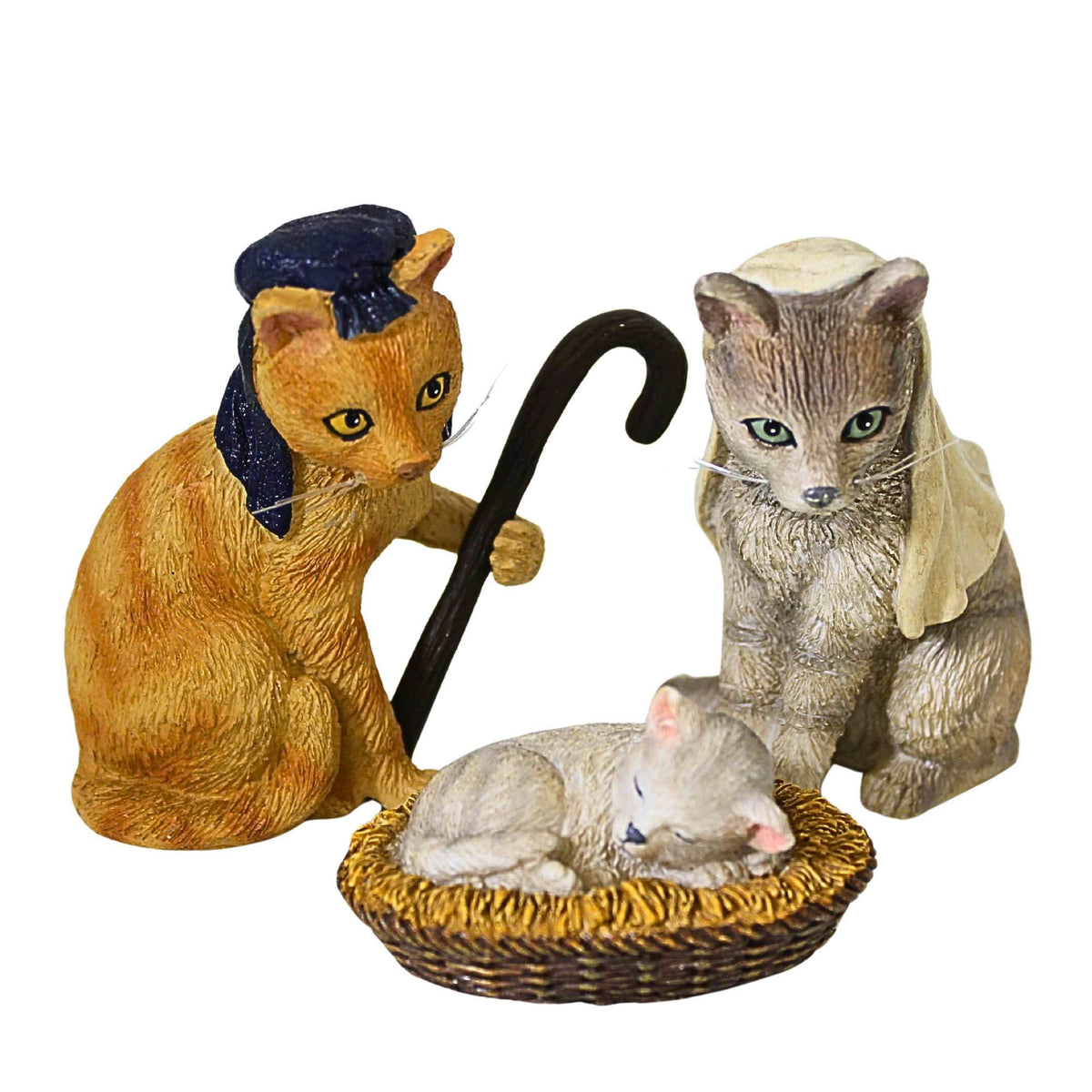 Roman Cat Pageant Crèche Set - - SBKGifts.com