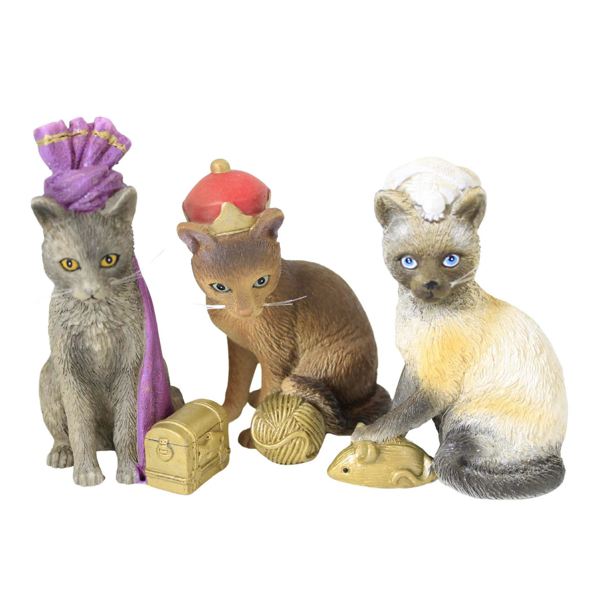 Roman Cat Pageant Crèche Set - - SBKGifts.com