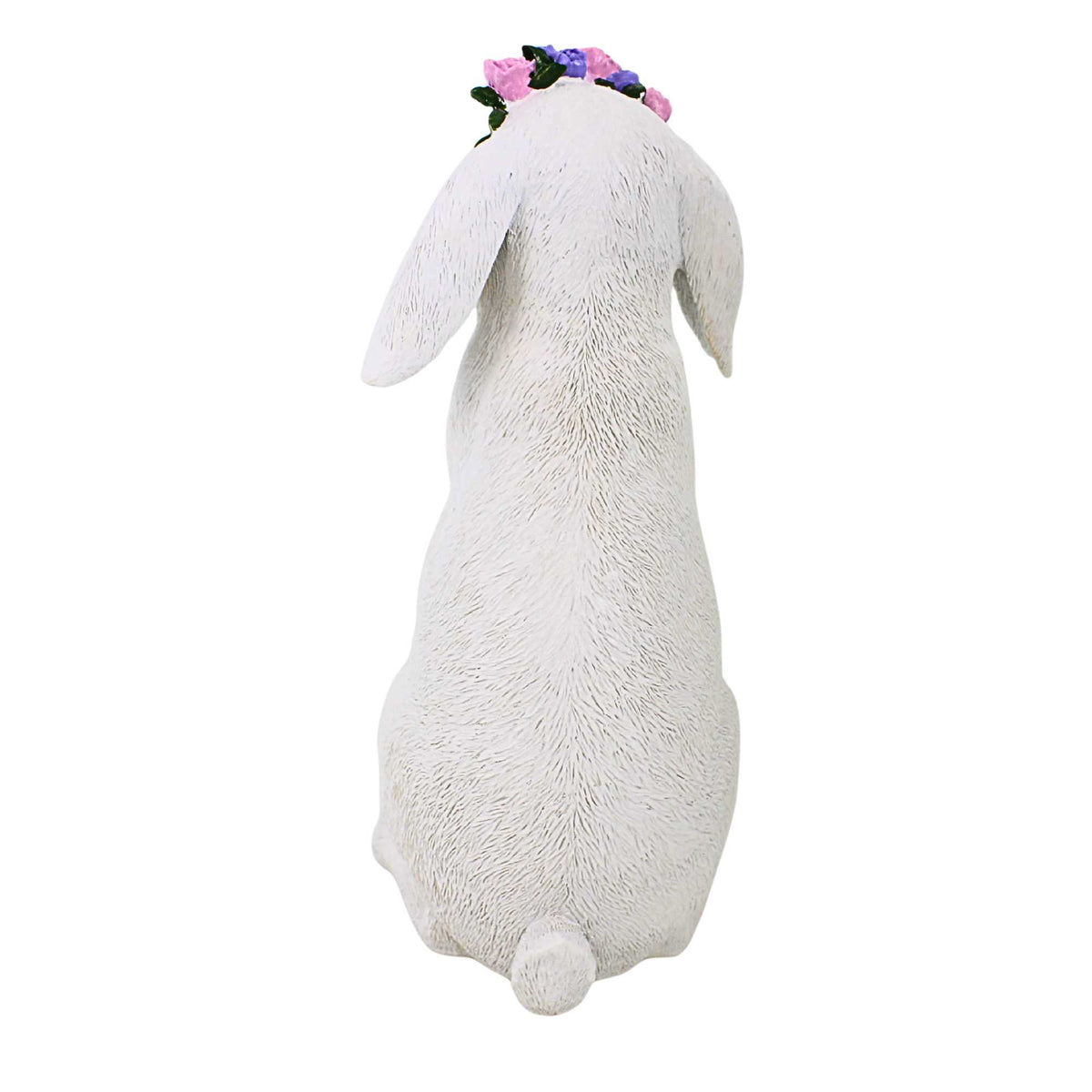 Roman Standing Bunny With Flower Crown - - SBKGifts.com