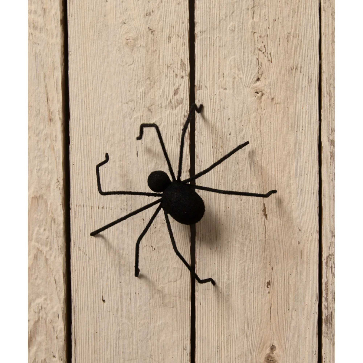 Bethany Lowe Black Flocked Creepy Crawler - - SBKGifts.com
