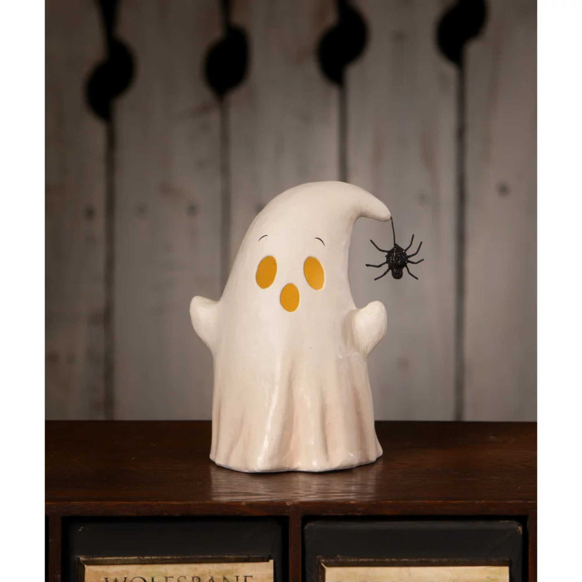Bethany Lowe Luminary Boo With Spider - - SBKGifts.com