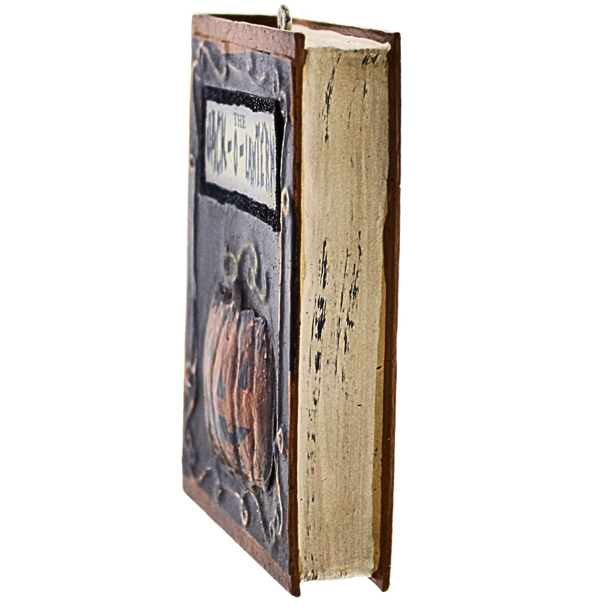 Bethany Lowe Jack-O-Lantern Book Ornament - - SBKGifts.com