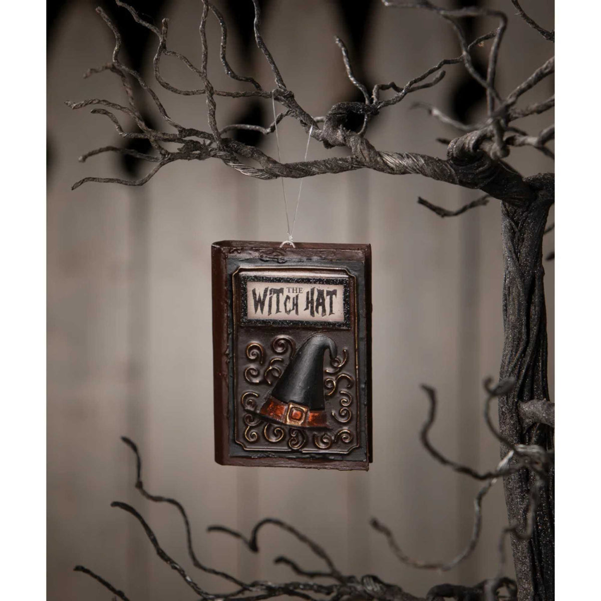Bethany Lowe Witch Hat Book Ornament - - SBKGifts.com