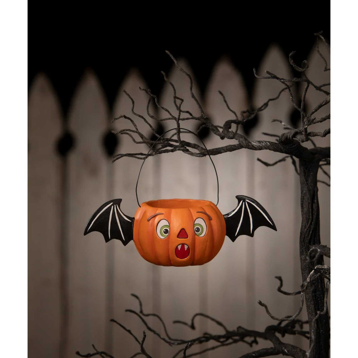 Bethany Lowe Surprised Batty Jack Bucket - - SBKGifts.com