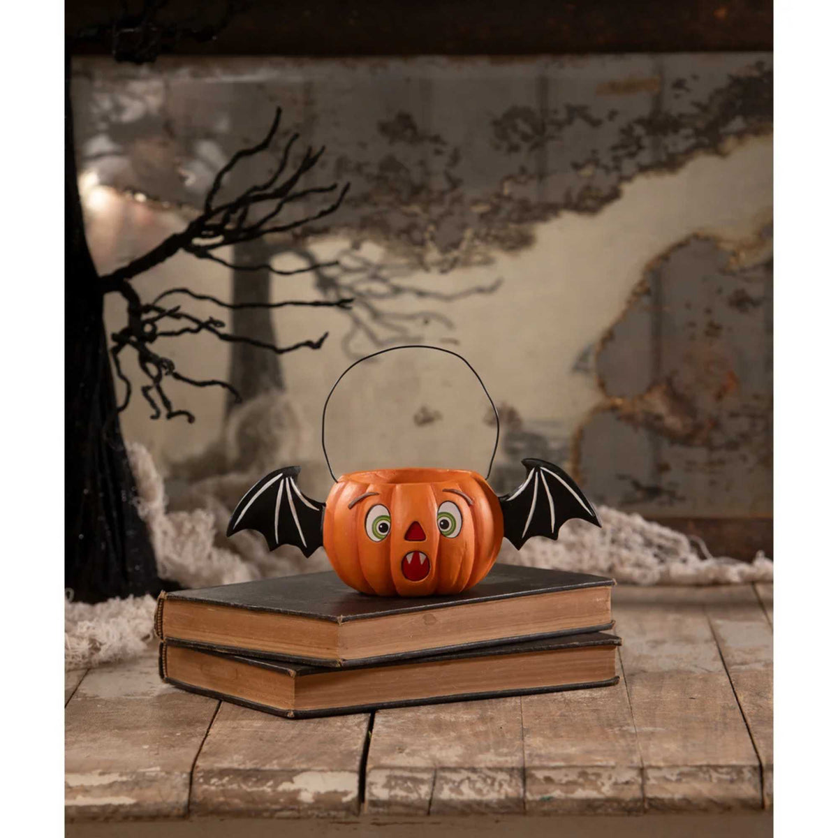 Bethany Lowe Surprised Batty Jack Bucket - - SBKGifts.com
