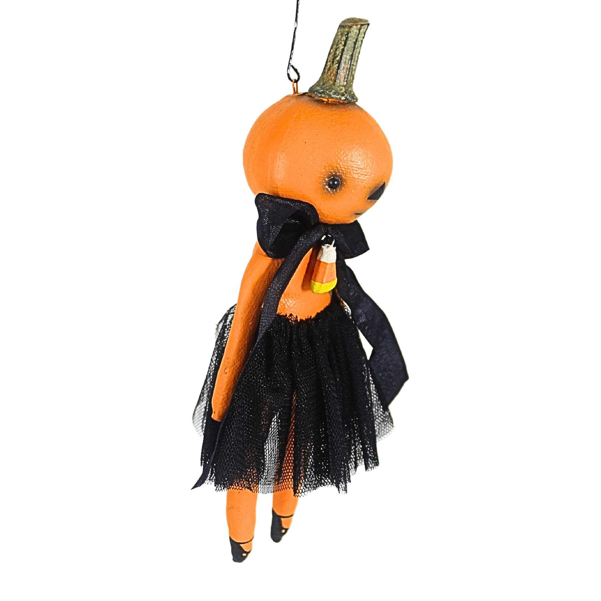 Bethany Lowe Tabitha Pumpkin Ornament - - SBKGifts.com