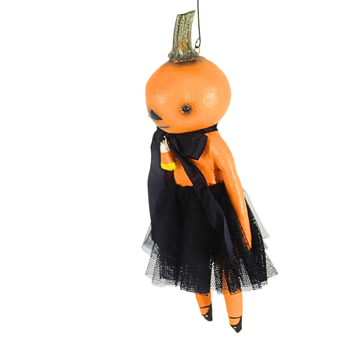 Bethany Lowe Tabitha Pumpkin Ornament - - SBKGifts.com