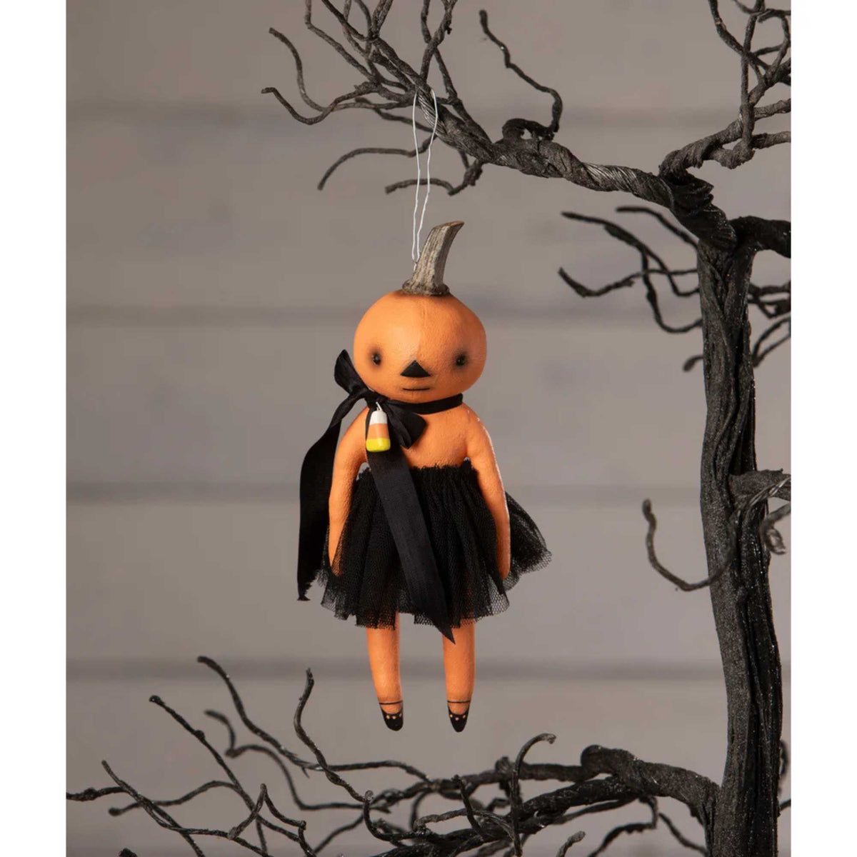 Bethany Lowe Tabitha Pumpkin Ornament - - SBKGifts.com