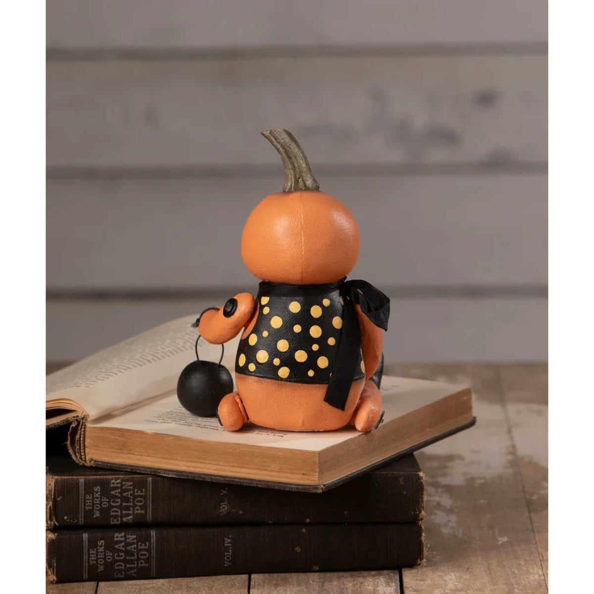 Bethany Lowe Gourdon Pumpkin Sitter - - SBKGifts.com
