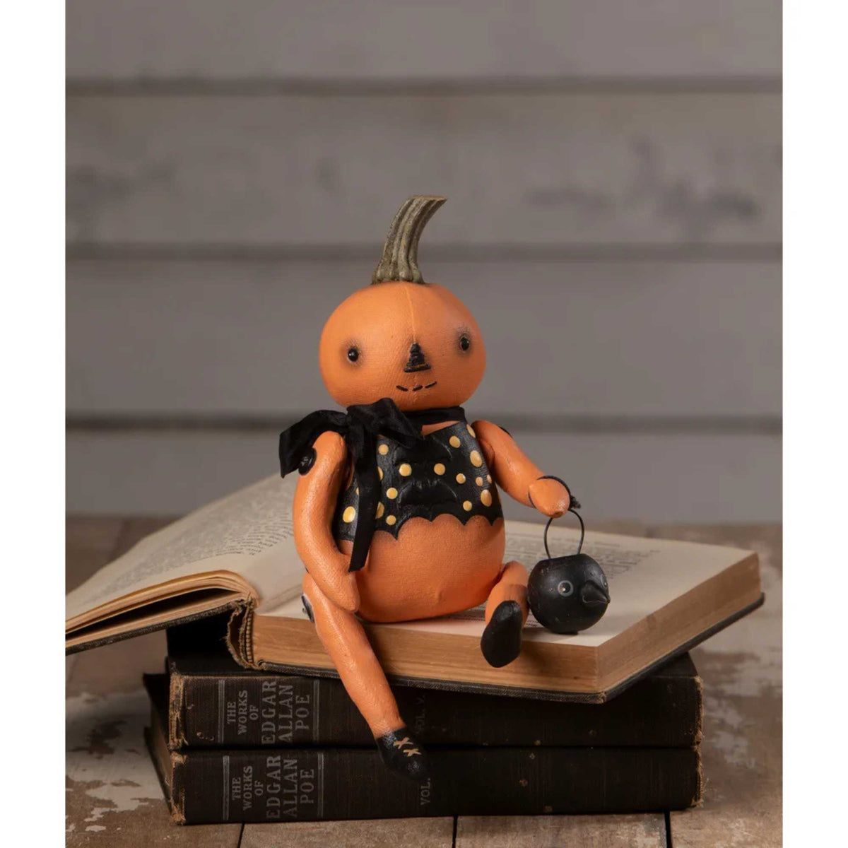 Bethany Lowe Gourdon Pumpkin Sitter - - SBKGifts.com