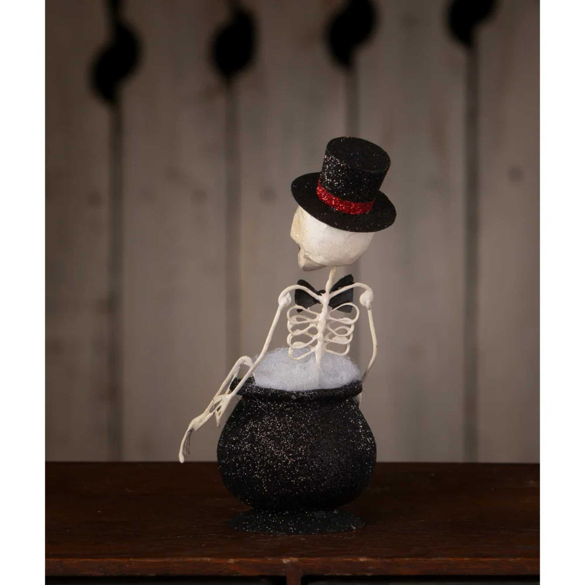 Bethany Lowe Magic Cauldron Skeleton - - SBKGifts.com
