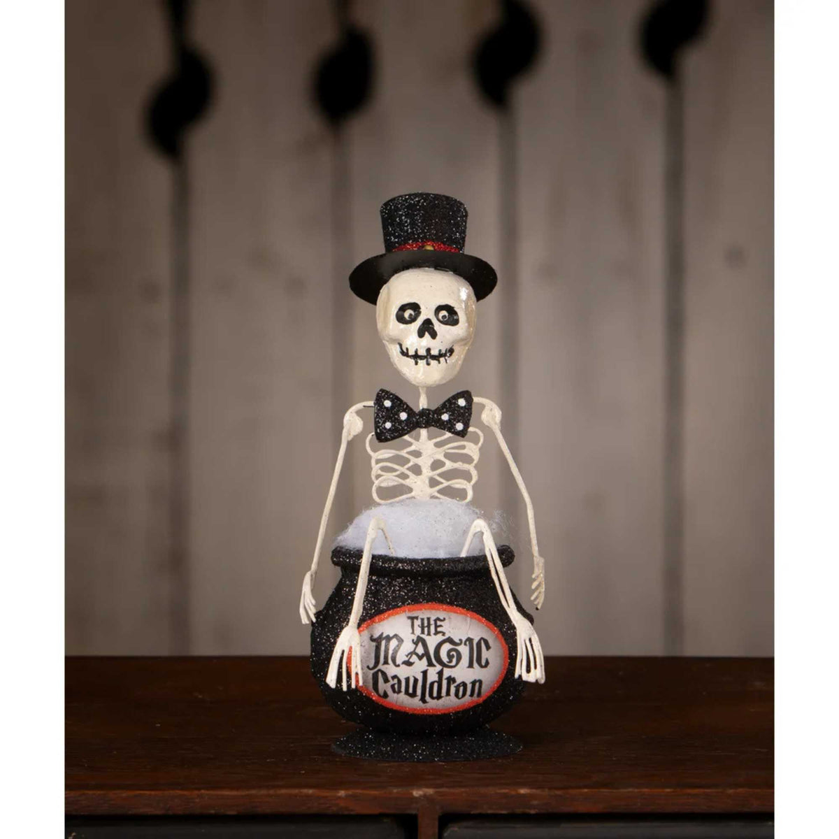 Bethany Lowe Magic Cauldron Skeleton - - SBKGifts.com