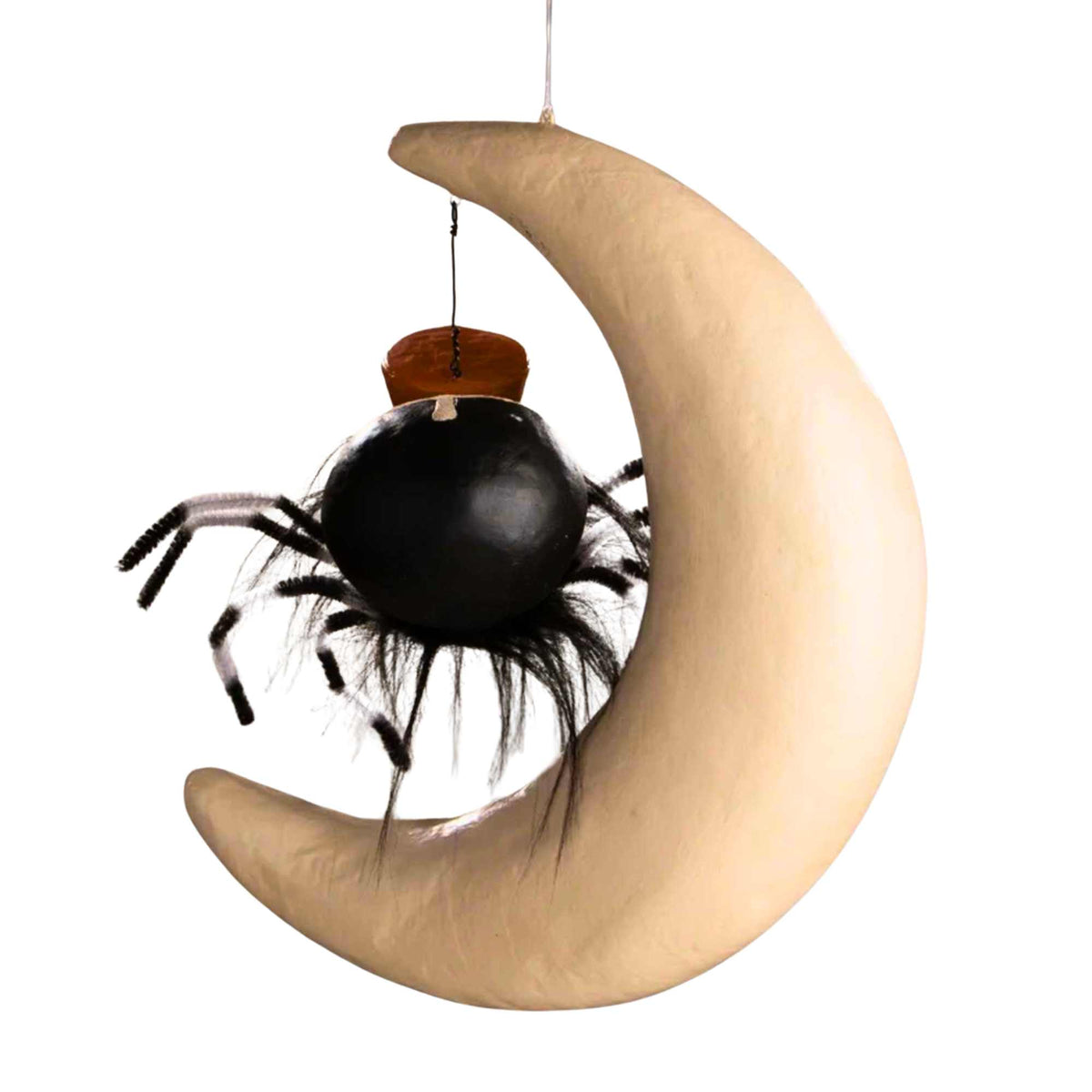 Bethany Lowe Hanging Around Spider On Moon - - SBKGifts.com