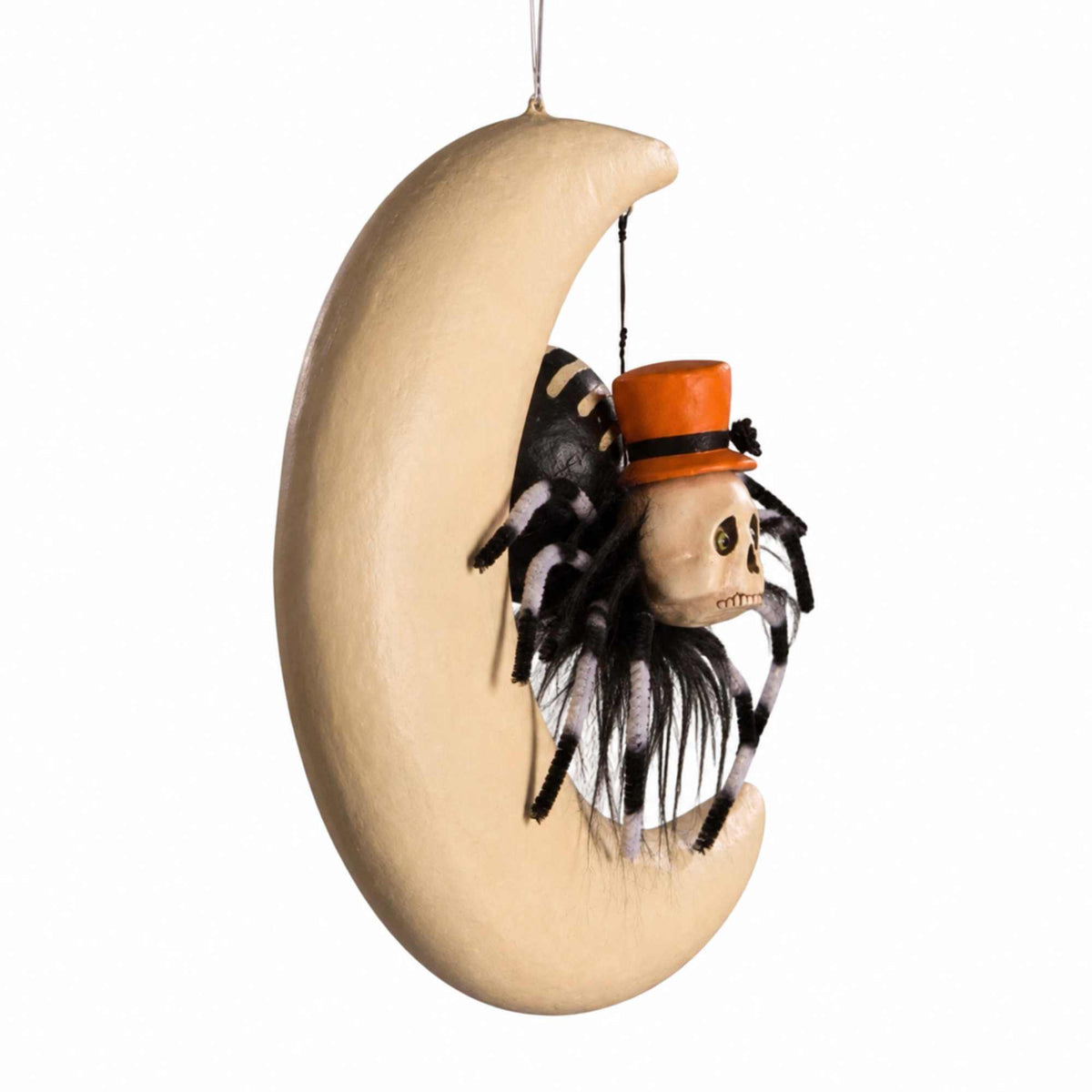 Bethany Lowe Hanging Around Spider On Moon - - SBKGifts.com