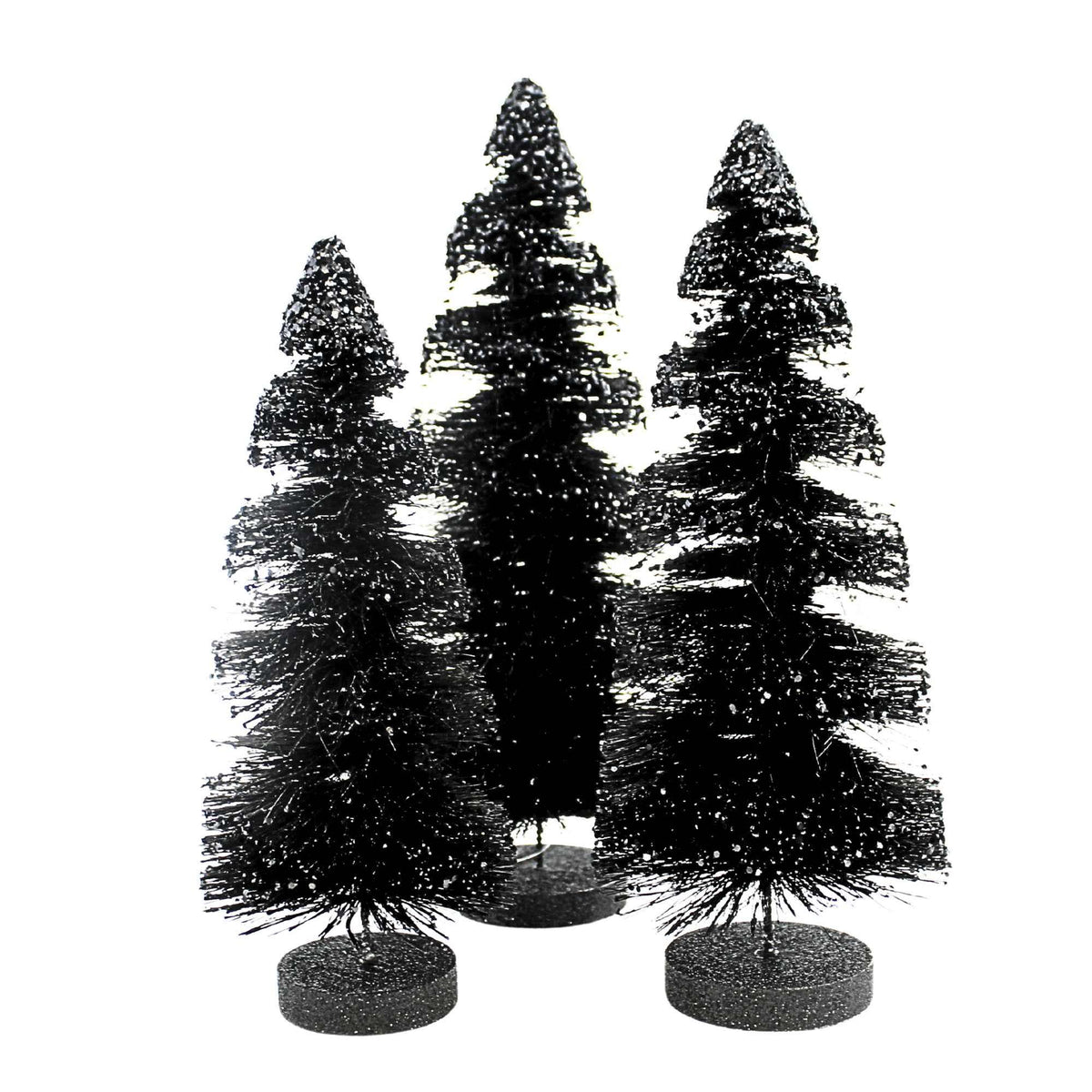 Bethany Lowe Black Shadows Trees S3 - - SBKGifts.com