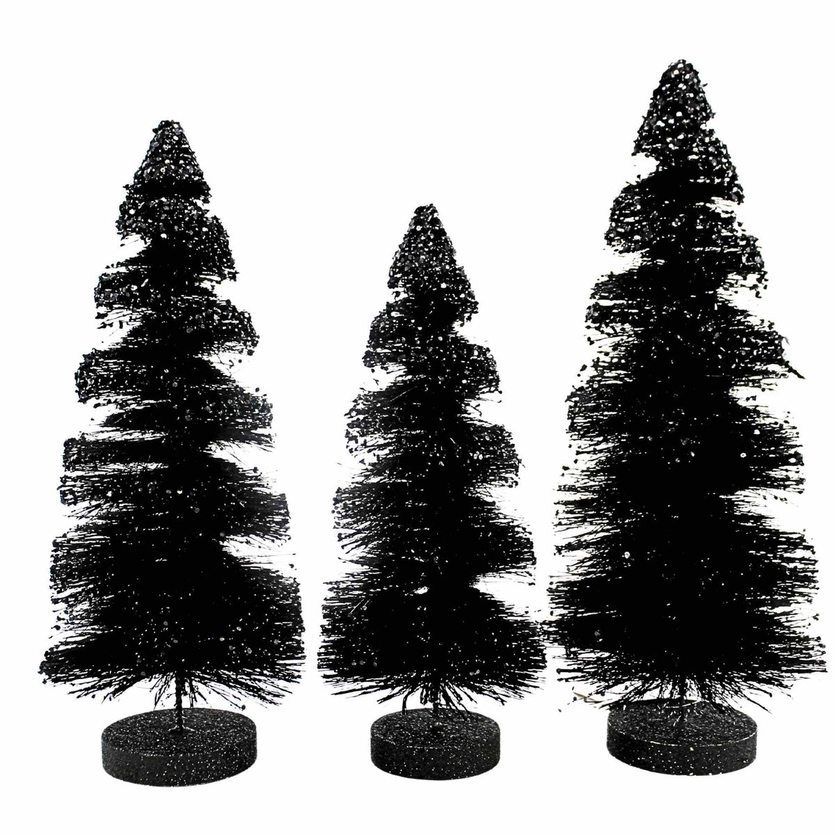 Bethany Lowe Black Shadows Trees S3 - - SBKGifts.com