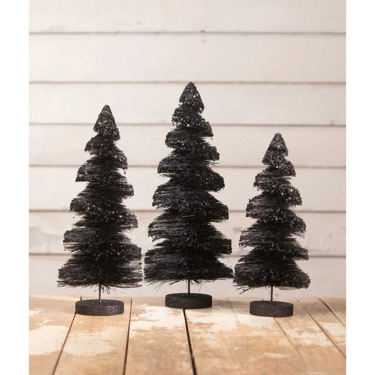 Bethany Lowe Black Shadows Trees S3 - - SBKGifts.com