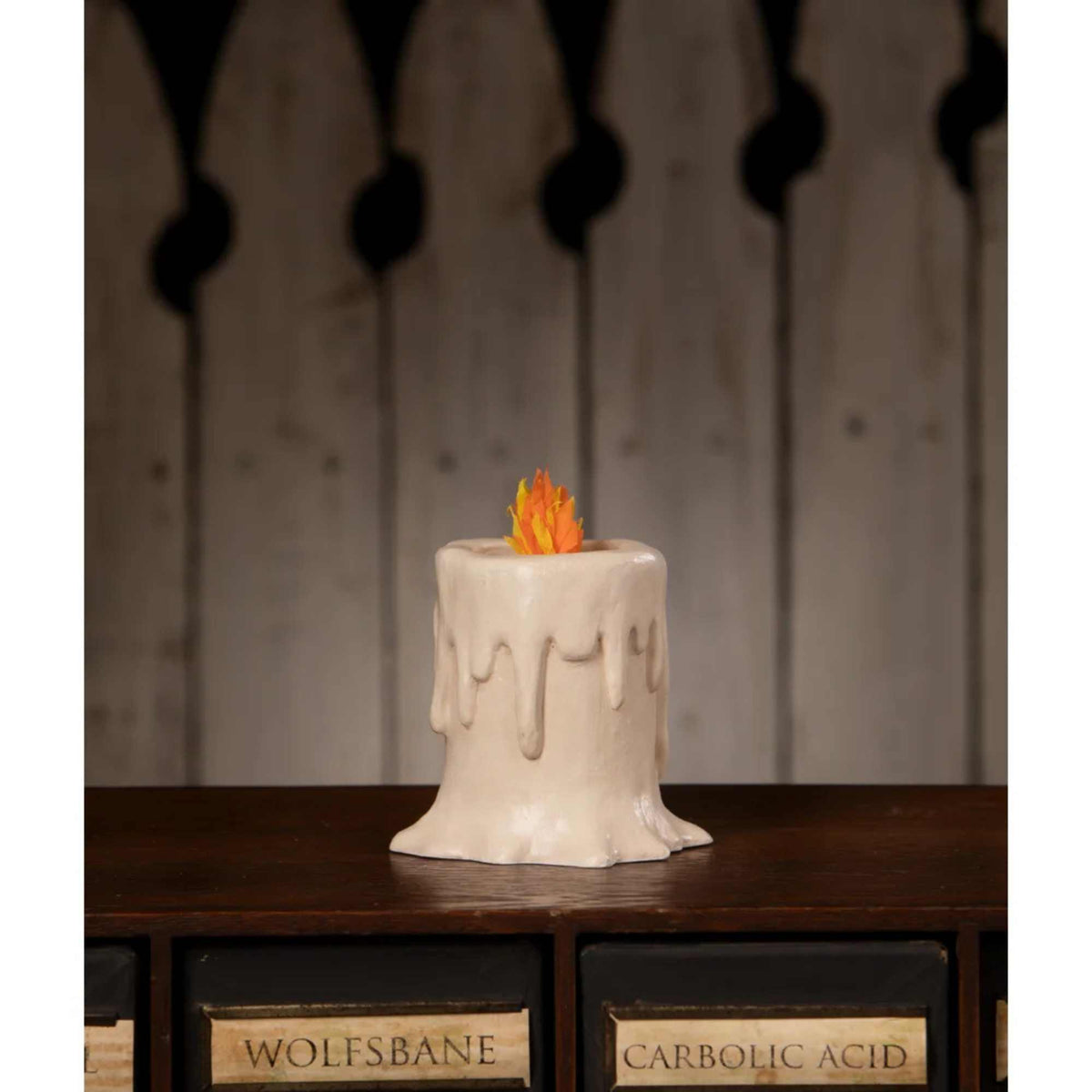 Bethany Lowe Small Flam'in Candle Luminary - - SBKGifts.com
