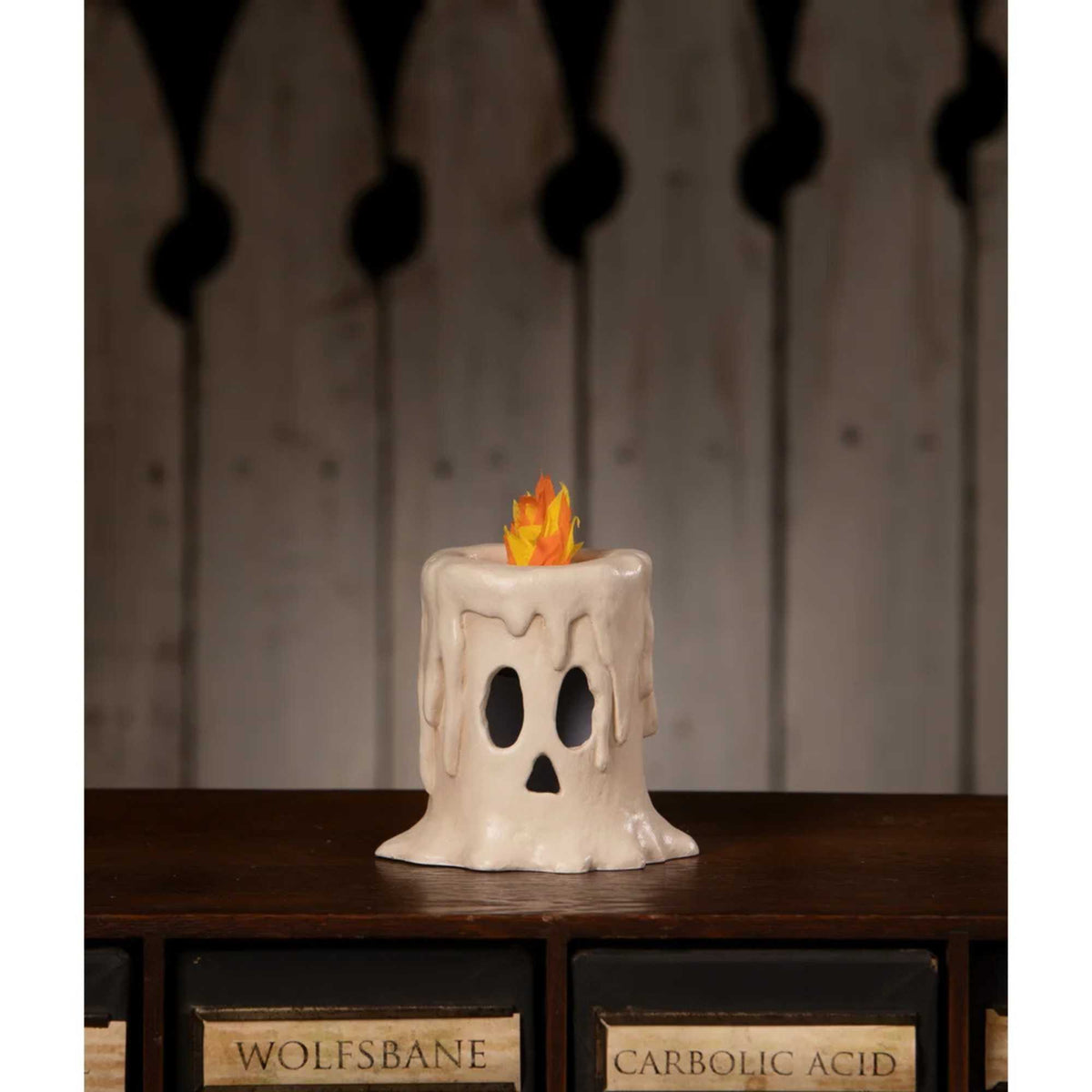 Bethany Lowe Small Flam'in Candle Luminary - - SBKGifts.com