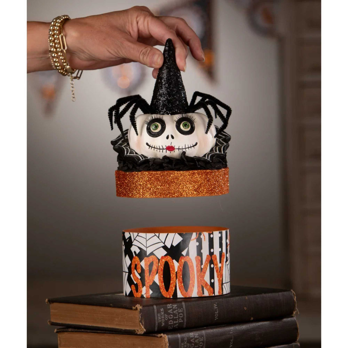 Bethany Lowe Mrs. Casperita On Box - - SBKGifts.com
