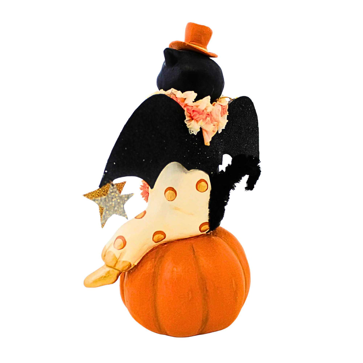 Bethany Lowe Clowning Cat On Jack - - SBKGifts.com