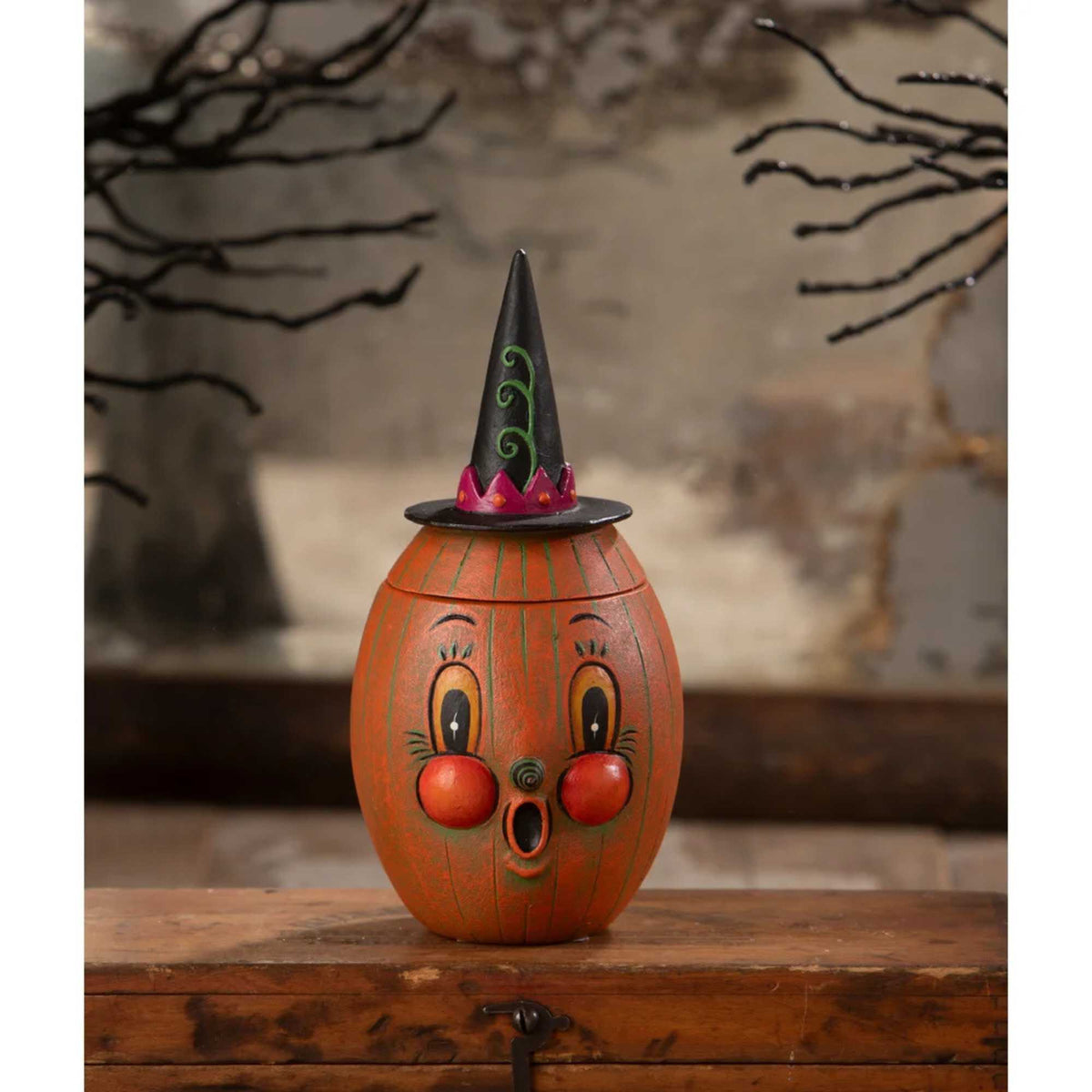 Bethany Lowe Gourdy Orange-O-Ween - - SBKGifts.com