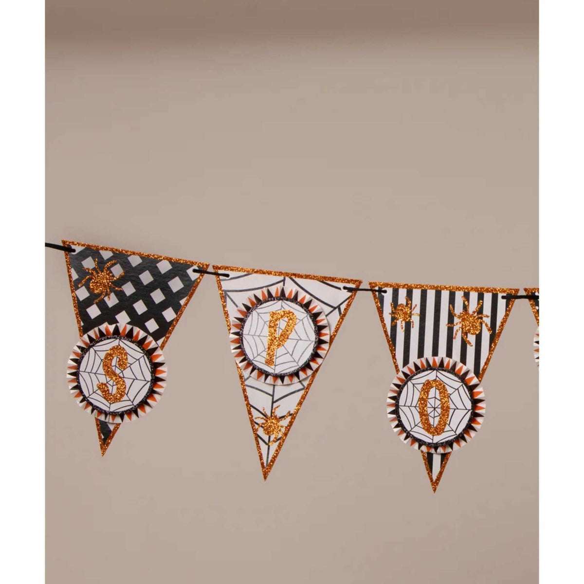 Bethany Lowe Spooky Spider Garland - - SBKGifts.com