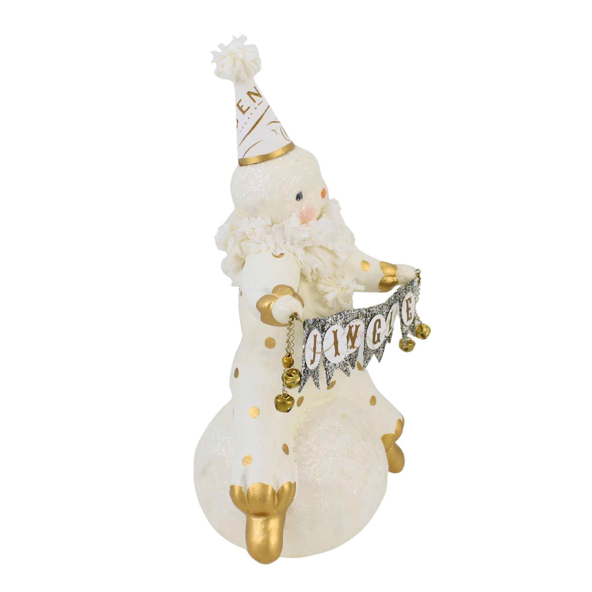 Bethany Lowe Jingle Snowman On Snowball - - SBKGifts.com