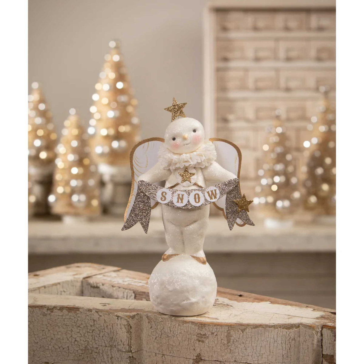 Bethany Lowe Snow Angel On Snowball - - SBKGifts.com