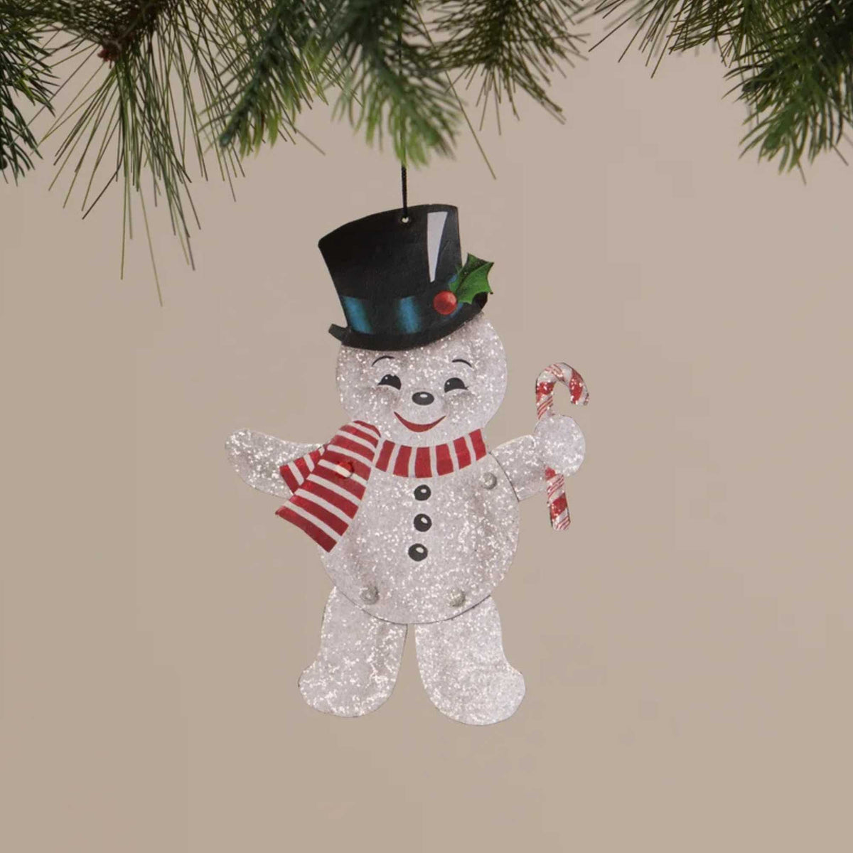 65852 Retro Rockin' Snowman Ornament TF5258