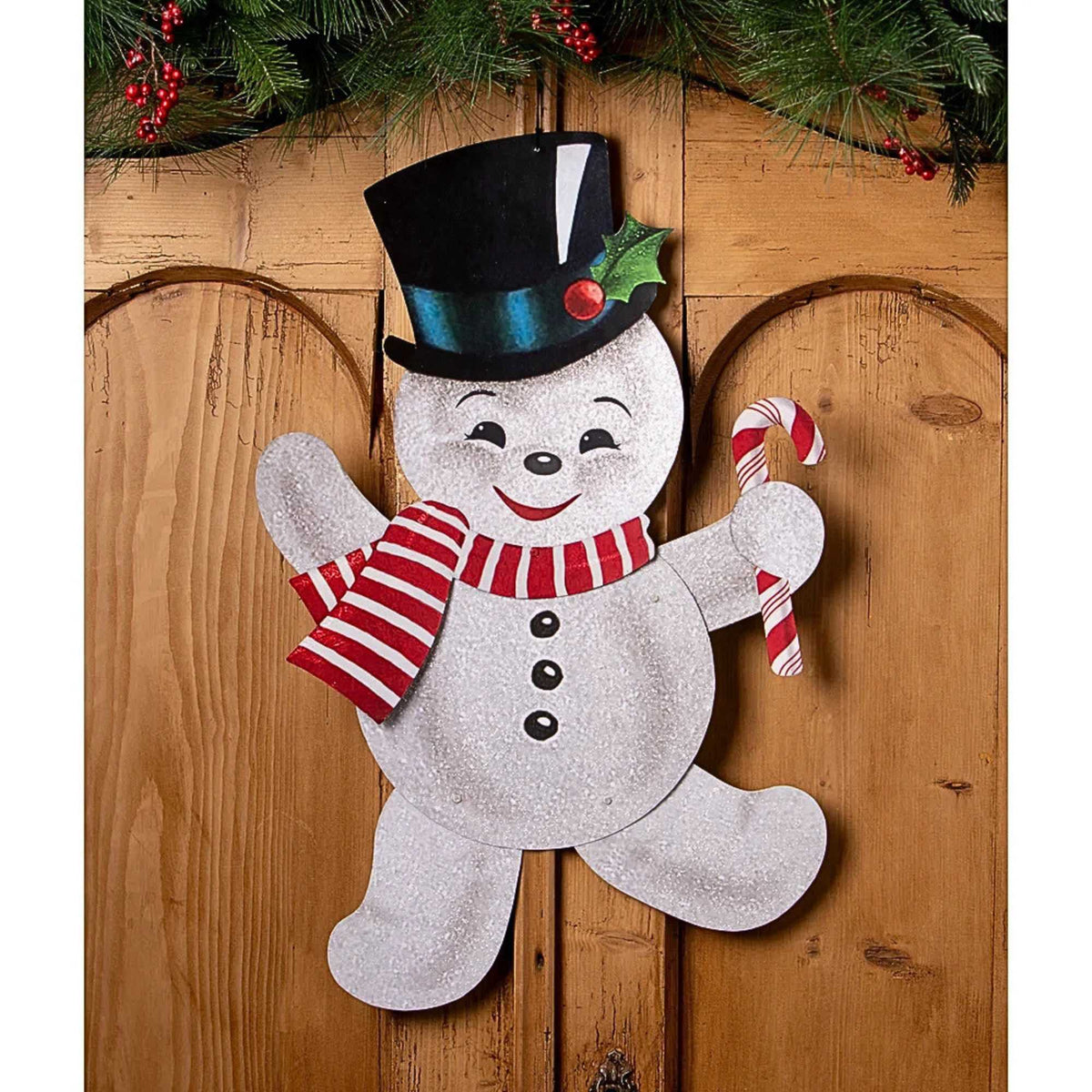 Bethany Lowe Retro Rockin' Snowman - - SBKGifts.com