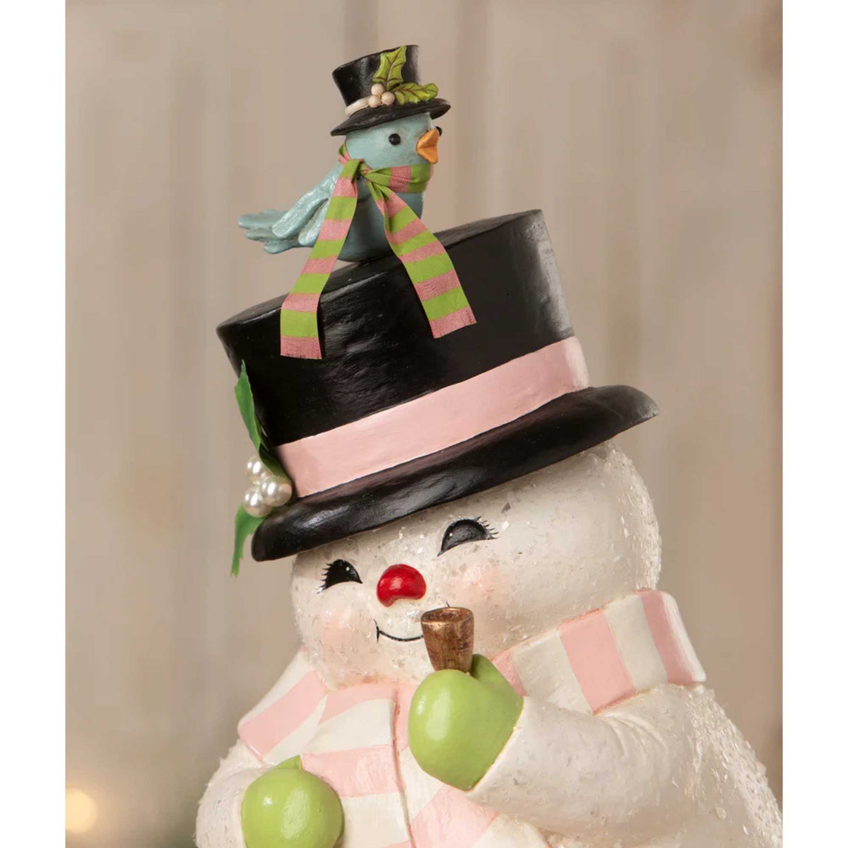 Bethany Lowe Pastel Happy Day Snowman - - SBKGifts.com