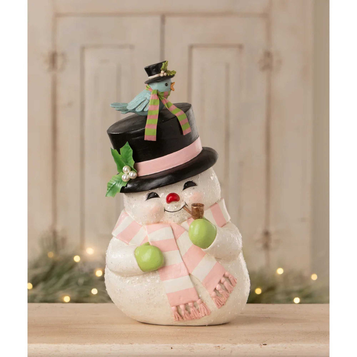 Bethany Lowe Pastel Happy Day Snowman - - SBKGifts.com