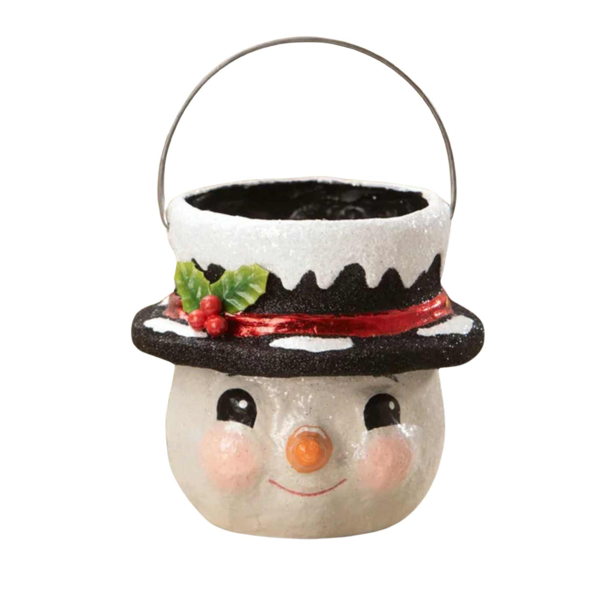 65862 Holly Hat Snowman Small KA4115