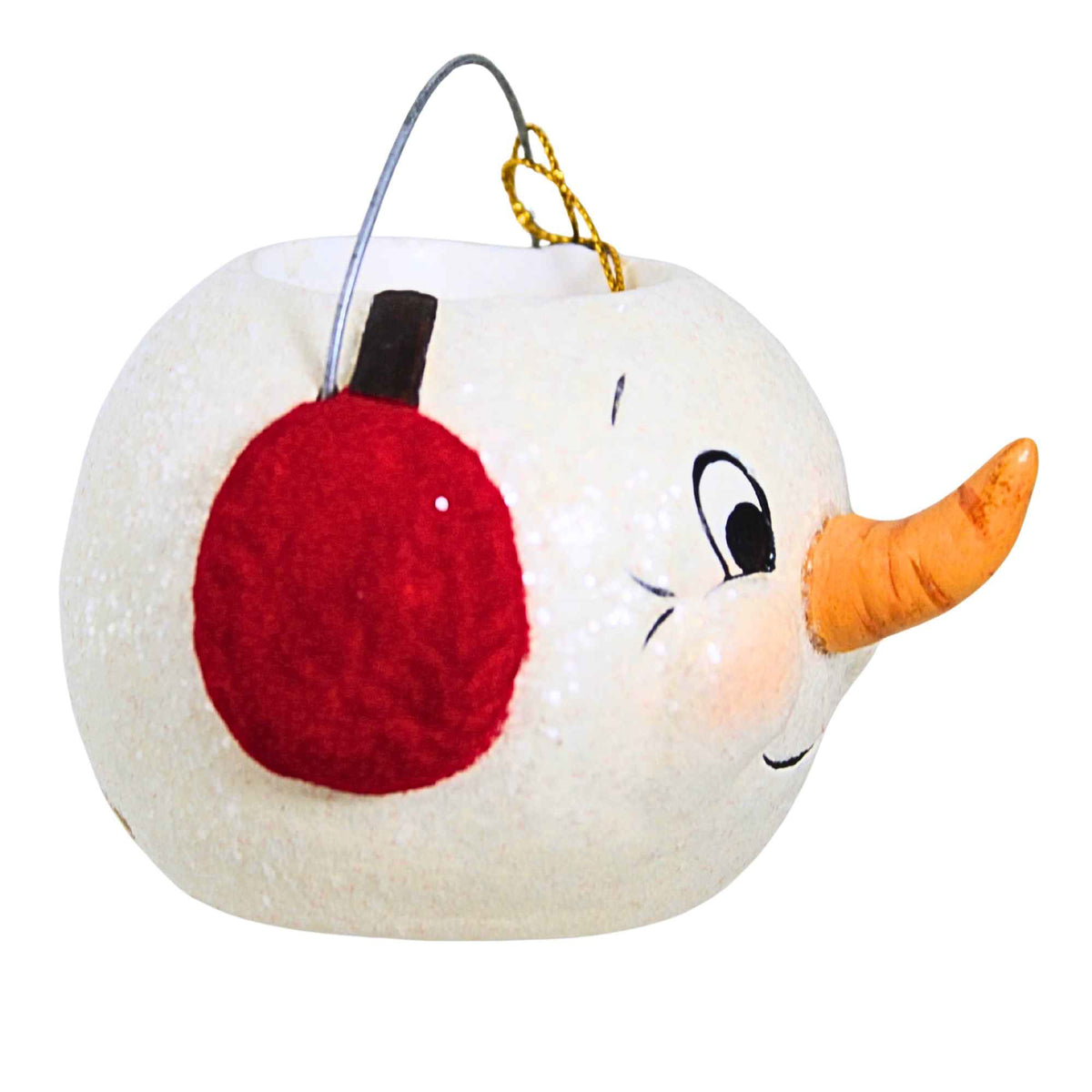 Bethany Lowe Winking Snowman Bucket - - SBKGifts.com