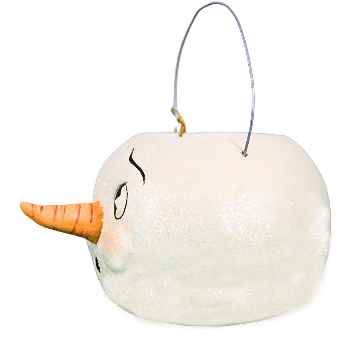 Bethany Lowe Worried Snowman Bucket - - SBKGifts.com