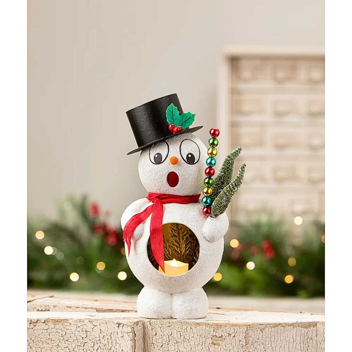 Bethany Lowe Retro Silly Surprise Snowman - - SBKGifts.com