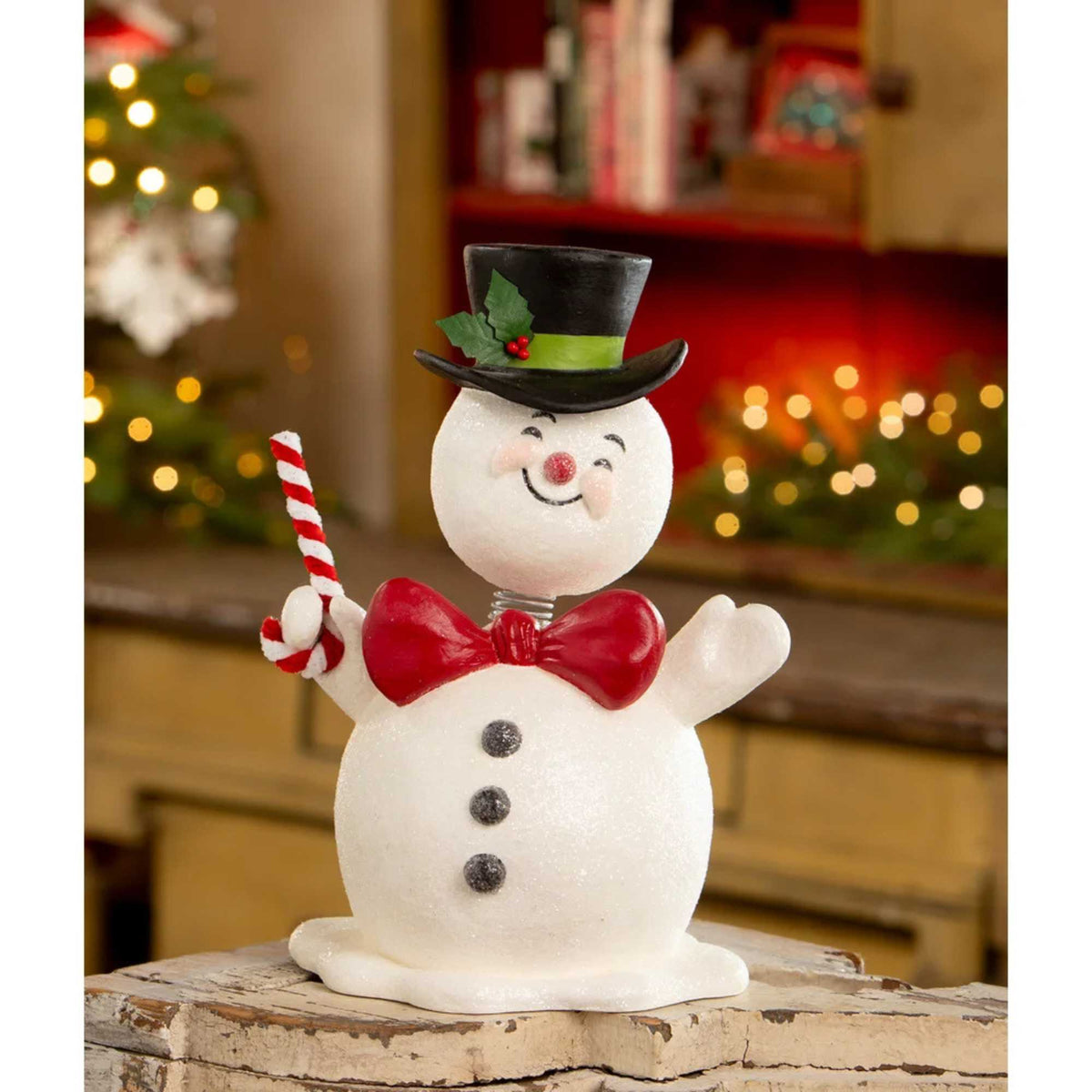 Bethany Lowe Mr. Jolly Bobble Head - - SBKGifts.com