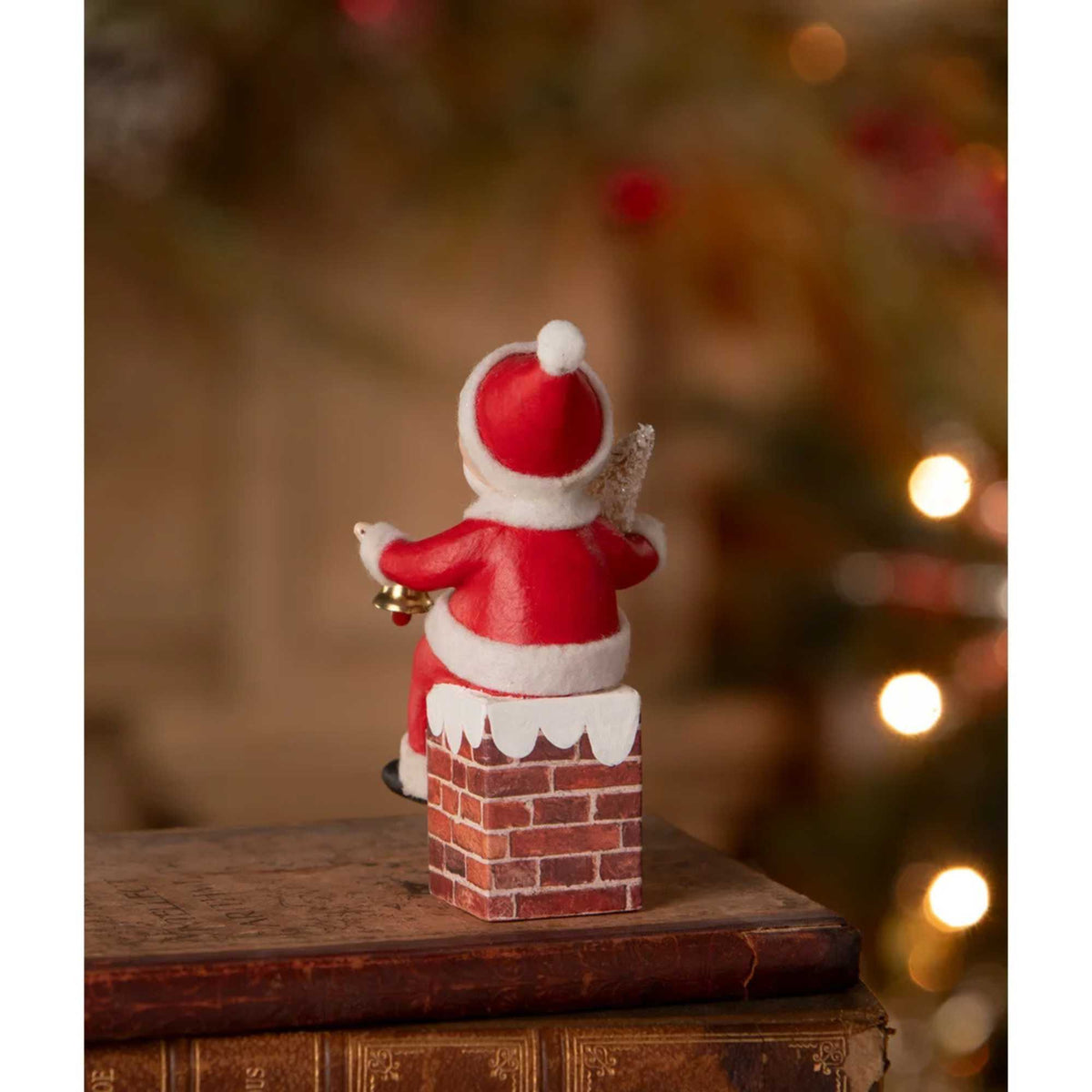 Bethany Lowe Santa On Chimney - - SBKGifts.com