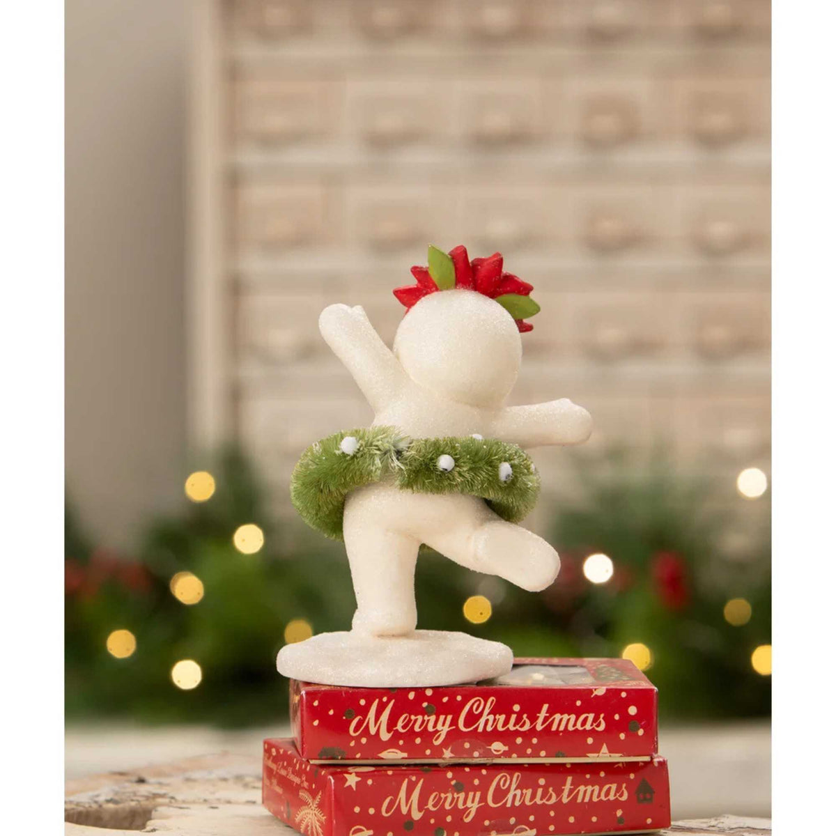 Bethany Lowe Dancing Snowman Girl - - SBKGifts.com
