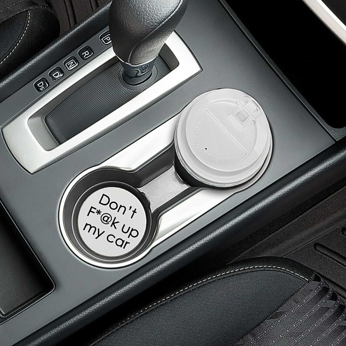 Tipsy Coasters Don't F*@K Up My Car - - SBKGifts.com
