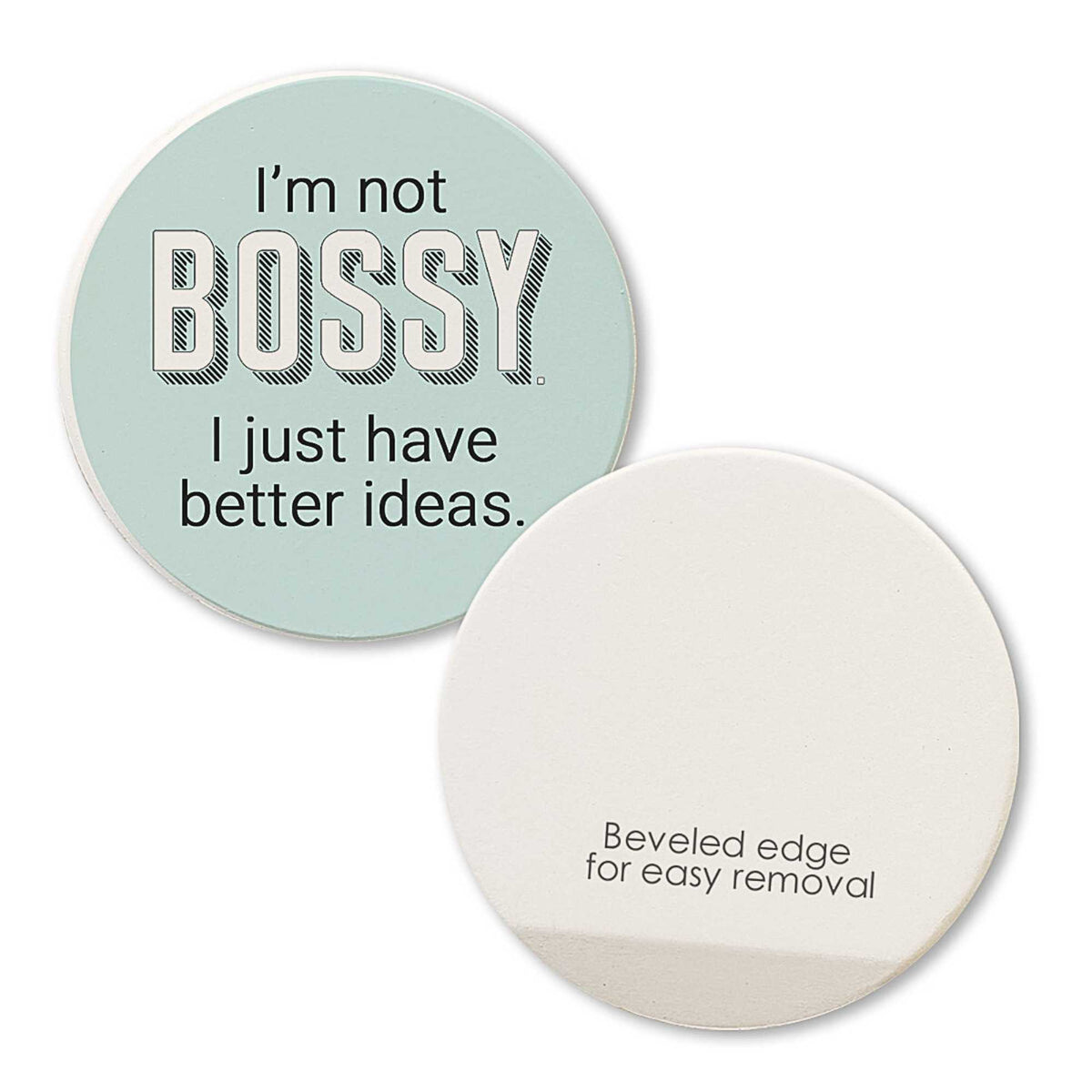 Tipsy Coasters I'm Not Bossy - - SBKGifts.com